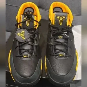 2018 Nike Kobe 1 Protro Size 14 Men\'s Shoe l AQ2728 003 BNIB Nike Zoom Kobe 1 Protro Black Maize 2018 (AQ2728-003) Men main image 2